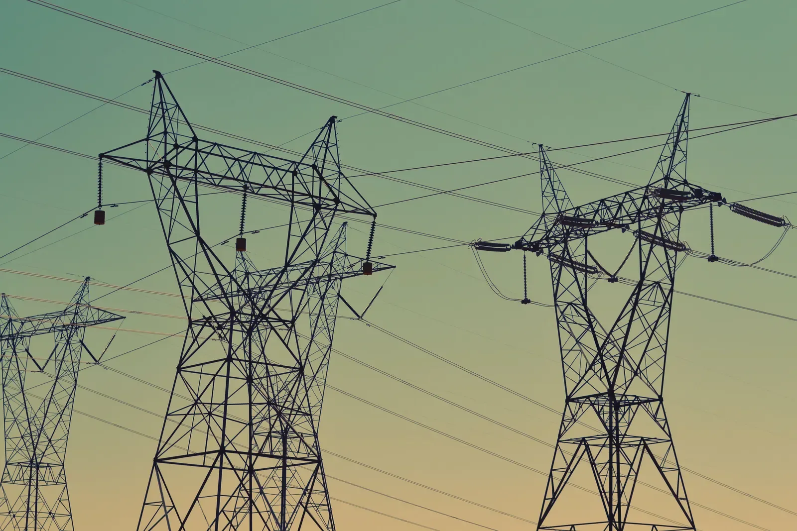 Transmission infrastructure near water representing grid-scale energy storage