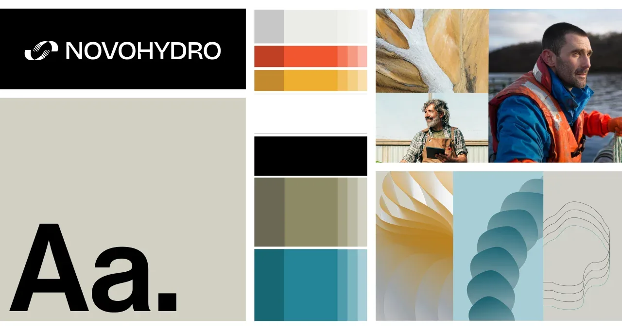 A selection of Novohydro brand materials
